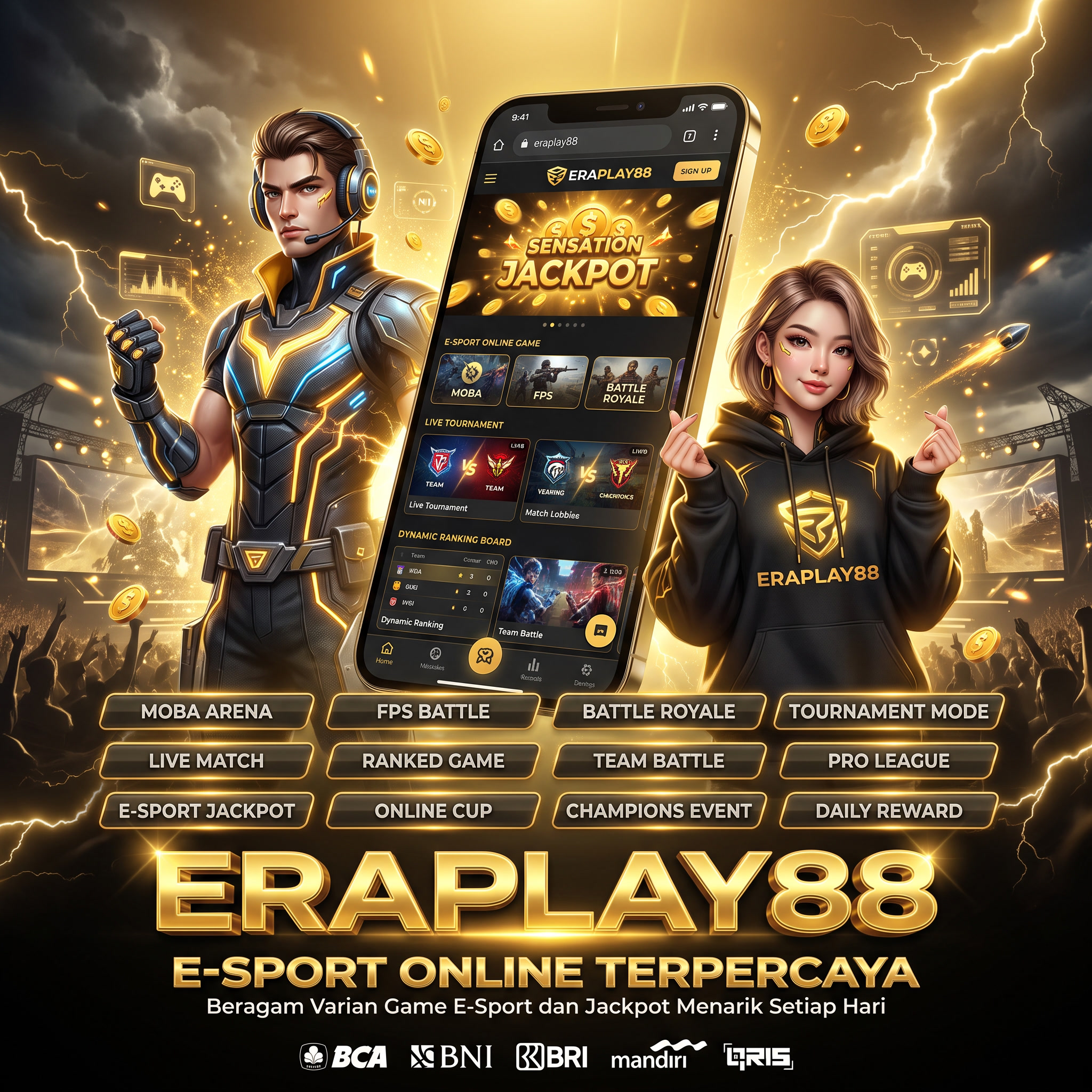 taruhan online e-sports ERAPLAY88